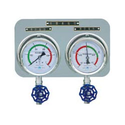 YZB marine pressure gauge combination plate